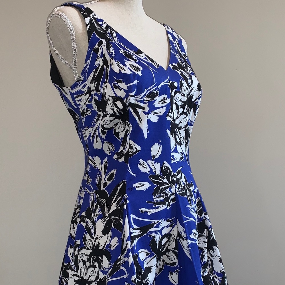 Blue Flare Dress